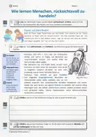 Vorschau - Arbeitsblätter - Rücksichtnahme oder Angst vor Strafe? - Konfuzius - Deckblatt