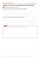 Vorschau - Arbeitsblätter - Herbst Lesen & Verstehen Klasse 3 - Seite 3