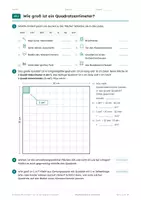 Vorschau - Arbeitsblätter - Flächeneinheiten umrechnen Klasse 5/6 - Seite 3