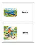 Vorschau - Poster - Vehicles & Transport – 20 englische Bild-Wortkarten zu Fahrzeugen und Verkehrsmitteln - Seite 2