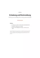 Vorschau - Lehrpläne/Lehrermaterial - Einladung Elternabend Kita – Einladung und Rückmeldung - Seite 1