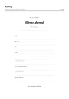 Vorschau - Lehrpläne/Lehrermaterial - Einladung Elternabend Kita – Einladung und Rückmeldung - Seite 3