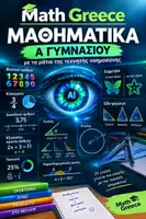 Προεπισκόπηση - Πλάνο μαθήματος / Υλικό για τον εκπαιδευτικό - MATHGREECE ΜΑΘΗΜΑΤΙΚΑ Α ΓΥΜΝΑΣΙΟΥ ΜΕ ΤΑ ΜΑΤΙΑ ΤΗΣ ΤΕΧΝΗΤΗΣ ΝΟΗΜΟΣΥΝΗΣ - Εξώφυλλο