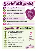 Vorschau - Mal- und Bastelvorlagen - Delfin Sommerbasteln Klassenraumdeko Klassenkunst A4 o. A3 - Seite 2