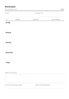 Vorschau - Lehrpläne/Lehrermaterial - Aushänge Wochenplan, Speiseplan, Team - Seite 2