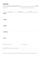 Vorschau - Lehrpläne/Lehrermaterial - Aushänge Wochenplan, Speiseplan, Team - Seite 3