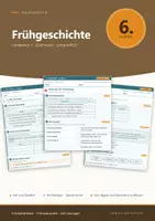 Vorschau - Arbeitsblätter - Geschichte 6 Gymnasium – Arbeitsblätter-Paket, 5 Lernbereiche - Seite 1
