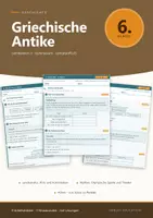 Vorschau - Arbeitsblätter - Griechische Antike Geschichte 6 Gymnasium - Deckblatt