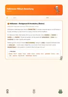 Vorschau - Arbeitsblätter - Halloween Rätselspaß für Klasse 5 & 6 🎃 - Seite 1
