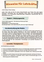 Vorschau - Unterrichtsreihen - Erste eigene Wohnung - Wohnungssuche (Modul 2) - Seite 1