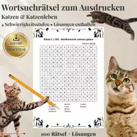 Vorschau - Arbeitsblätter - Haustiere-Bundle: Hunde & Katzen – 200 Wortsuchrätsel - Seite 1
