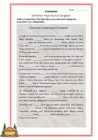 Vorschau - Arbeitsblätter - Christmas Booklet - Reading, Writing, Grammar - Seite 2