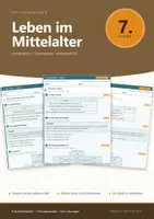 Vorschau - Arbeitsblätter - Mittelalter Alltag Geschichte 7 Gymnasium - Seite 1