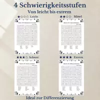 Vorschau - Arbeitsblätter - Meere & Ozeane – 100 Wortsuchrätsel | Suchsel & Arbeitsblätter mit Lösungen - Seite 3