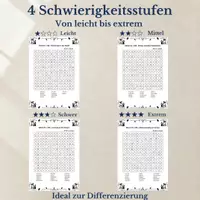 Vorschau - Stationenlernen - Camping & Outdoor – 100 Wortsuchrätsel | Suchsel & Arbeitsblätter mit Lösungen - Seite 3