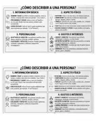 Vista previa - Tarjetas / Manipulativos - FICHA TECNICA DESCRIPCIÓN DE PERSONAS - página 1