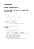 Vorschau - Arbeitsblätter - DaF DaZ C1 Sprichwörter mit Tieren - mit Lösung - Deckblatt