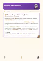 Vorschau - Arbeitsblätter - Halloween Rätselspaß für Klasse 9/10/EF 🎃 - Seite 1