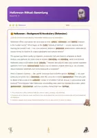 Vorschau - Arbeitsblätter - Halloween Rätselspaß für Klasse 9/10/EF 🎃 - Seite 3