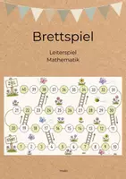 Vorschau - Spiele - Brettspiel Leiterspiel Würfelspiel | Mathematik | Zählen - Deckblatt