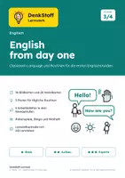 Vorschau - Arbeitsblätter - English from day one: Classroom Language - Deckblatt