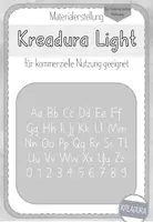 Vorschau - selbst erstellte Schriftarten - Schriftenpaket - Schrift Kreadura Light / Bold / Airy - Schriften - Seite 1