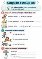 Vorschau - Arbeitsblätter - Satzglieder Klasse 4 (Arbeitsblätter) - Seite 3
