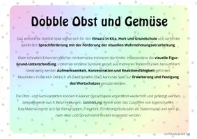 Vorschau - Stationenlernen - Doubble Obst und Gemüse - Seite 1