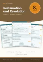 Vorschau - Arbeitsblätter - Revolution 1848 Geschichte 8 Gymnasium - Deckblatt