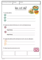 Vorschau - Arbeitsblätter - Materialpaket - Organisation - ES 7- 1.Sequenz+AB+Rezepte - Ernährung und Soziales - Seite 2