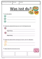 Vorschau - Arbeitsblätter - Materialpaket - Organisation - ES 7- 1.Sequenz+AB+Rezepte - Ernährung und Soziales - Seite 3