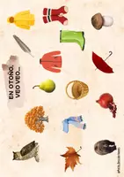 Vista previa - Hojas de trabajo - Pack otoño. Vocabulario y grafismo - página 1