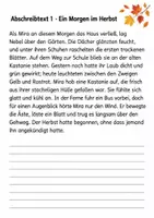 Vorschau - Arbeitsblätter - Abschreibtexte Klasse 8 (Herbst) - Seite 2