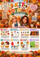 Vista previa - Unidades / Secuencias / Situaciones de Aprendizaje - KIT DE OTOÑO: +100 recursos y actividades 🍂 - Portada