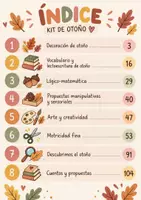 Vista previa - Unidades / Secuencias / Situaciones de Aprendizaje - KIT DE OTOÑO: +100 recursos y actividades 🍂 - página 1