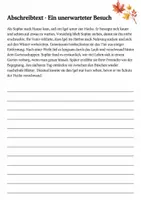Vorschau - Arbeitsblätter - Abschreibtexte Kl.8 Herbst - Seite 3