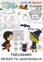 Vorschau - Arbeitsblätter - Halloween | Klasse 1-4 | Deutsch | Mathe | Rätsel | Freiarbeit - Seite 2