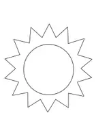 Vorschau - Mal- und Bastelvorlagen - Sonne Sommerbasteln Klassenkunst Fensterbild - Seite 3