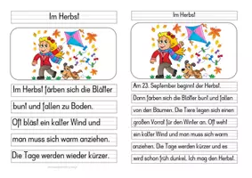 Vorschau - Arbeitsblätter - Groß- oder Kleinschreibung IM HERBST - Seite 2