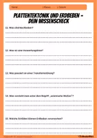 Vorschau - Arbeitsblätter - Erdbeben – 20 Fragen für den Geografieunterricht | Arbeitsblätter Klasse 5–8 - Seite 2