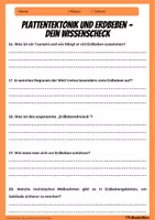 Vorschau - Arbeitsblätter - Erdbeben – 20 Fragen für den Geografieunterricht | Arbeitsblätter Klasse 5–8 - Seite 3