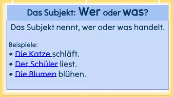 Vorschau - Stundenentwürfe - Einstieg zum Satzbau (Präsentation & Erarbeitung) Klasse 5 - Seite 3