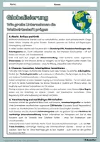 Vorschau - Arbeitsblätter - Globalisierung - multinationale Konzerne und Weltwirtschaft - Arbeitsblätter mit Lösungen - Erdkunde Klasse 9/10 - Seite 2