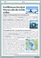 Vorschau - Arbeitsblätter - Arktis - Arbeitsblätter zu Rohstoffen, Handelsrouten und Geopolitik mit Lösungen - Erdkunde Klasse 9/10 - Seite 1