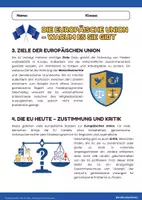 Vorschau - Arbeitsblätter - Europäische Union - Arbeitsblatt mit Infotext, Aufgaben und Lösungen - Erdkunde Klasse 7/8 - Seite 2