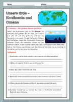 Vorschau - Arbeitsblätter - Kontinente unserer Erde – Unterrichtsreihe mit Infotexten, Aufgaben & Lösungen (Erdkunde Sek I) - Seite 3