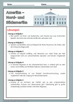 Vorschau - Arbeitsblätter - Amerika - Nord- und Südamerika als Kontinente - Arbeitsblätter mit Lösungen - Erdkunde Klasse 5 - Seite 3