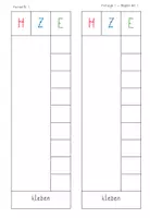Vorschau - Arbeitsblätter - Zahlenrolle von 1 bis 20 / 99 oder 999 - Seite 2