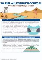 Vorschau - Arbeitsblätter - Wasserknappheit und Wasserkonflikte - Arbeitsblätter mit Lösungen - Erdkunde Klasse 6/7 - Seite 1