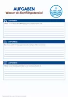 Vorschau - Arbeitsblätter - Wasserknappheit und Wasserkonflikte - Arbeitsblätter mit Lösungen - Erdkunde Klasse 6/7 - Seite 3